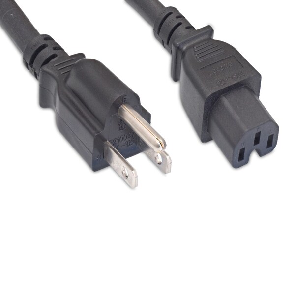 Enet 5-15P To C13 10Ft Black Standard Power Cord/Cable Nema 5-15P To N515-C15-10F-ENC - main